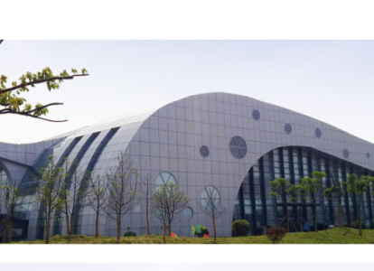 株洲会议中心外景网架工程